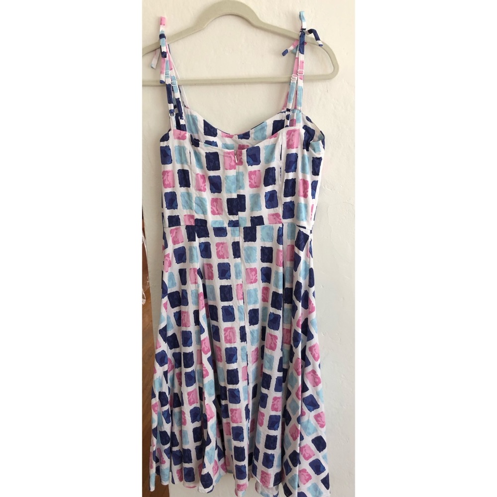 EUC Collectif Clothing Janie Paint Pot Swing Dress - Picture 4 of 6